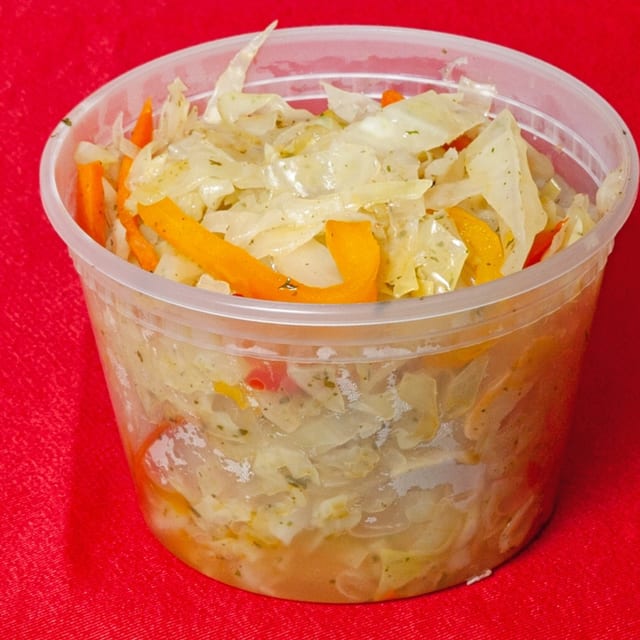 Steamed Cabbage.